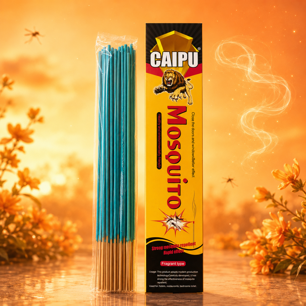 Multi-Color Aromatherapy Mosquito Sticks