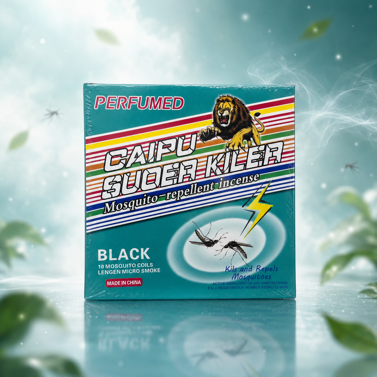 PERFUMED CAIPU SUPER KILLER Lemon Scent Mosquito Coils