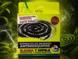 GUNA Espirales de Incienso Antimosquitos (Elimina y Repele)